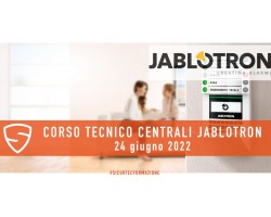 Jablotron programmazione centrali: iscriviti al corso 